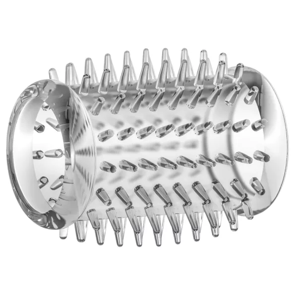 Stay Hard - penis sleeve met structuur - transparant