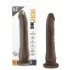 Dr. Skin 8,5 - levensechte dildo met zuignap (bruin, 20,5 cm)