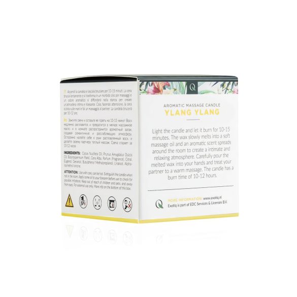 Exotiq - massagekaars - ylang ylang geur - 60g