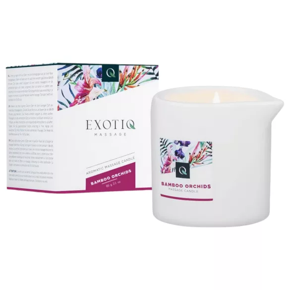 Exotiq Bamboo Orchids - massagekaars (60 g)