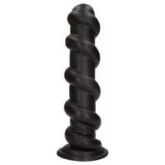 Ouch! Hole Driller - gigantische anaalplug (zwart) - 31,5 cm