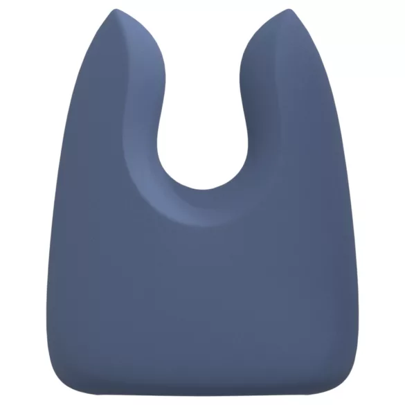 Loveline - vibratorenset met verwisselbare kop (blauw-grijs)