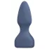 Loveline - vibratorenset met verwisselbare kop (blauw-grijs)