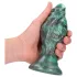 Ouch! Space Born - siliconen anale plug (groen-zwart)