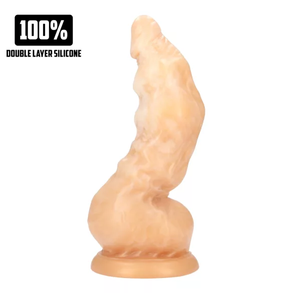 Ouch! Golden Alien Invader - siliconen fantasiedildo (goud)