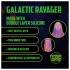 Ouch! Galactic Ravager - siliconen fantasiedildo (paars)