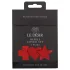 Le Désir - tepelstickers set - 3 paar - rood