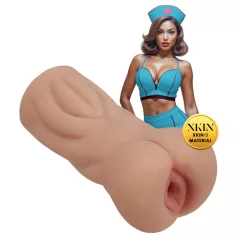   XKIN Naughty Nurse Trixie - levensechte kunstvagina masturbator (naturel)