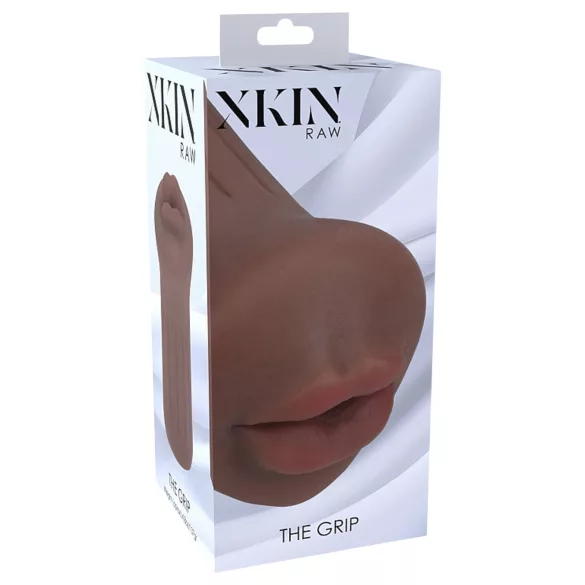 XKIN - kunstvagina masturbator - S (donker natuurkleur)