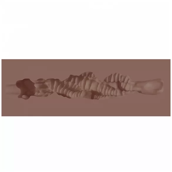 XKIN - kunstvagina masturbator - S (donker natuurkleur)