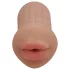 XKIN - kunstmond-masturbator - S (donker naturaalkleurig)