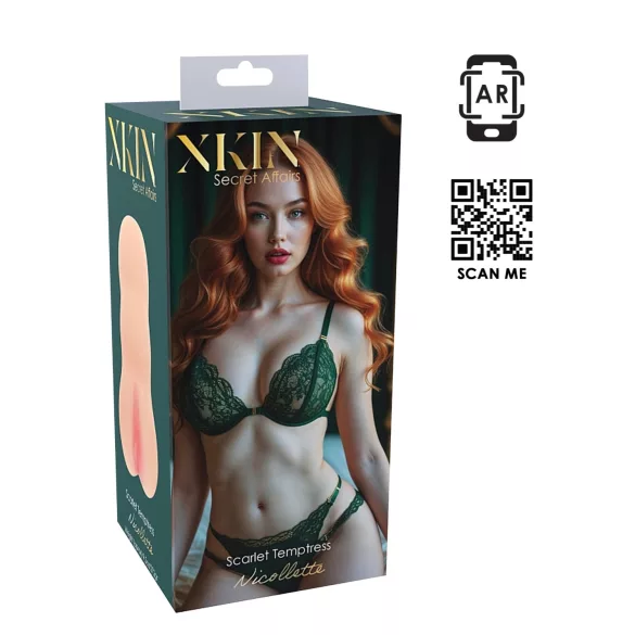 XKIN Temtress Nicolette - levensechte kunstvagina masturbator (natuurlijk)