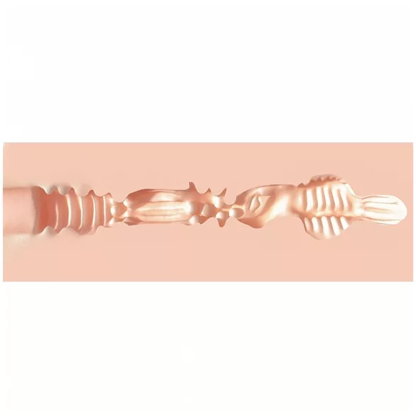 XKIN - levensechte kunstvagina-masturbator - L (natuurkleur)