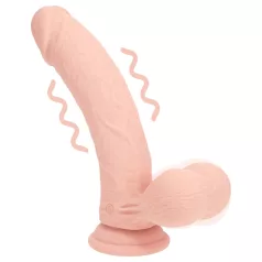   RealRock - realistische vibrator met dubbele dichtheid (huidskleur) - 20 cm