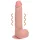 RealRock - dildo met zuignap en vibrator - realistisch - huidkleur - 18cm