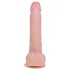RealRock - dildo met zuignap en vibrator - realistisch - huidkleur - 18cm
