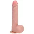 RealRock - roterende vibrator (natuurlijk, 20,5 cm)