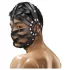 Ouch! - bondage masker - kunstleer - zwart