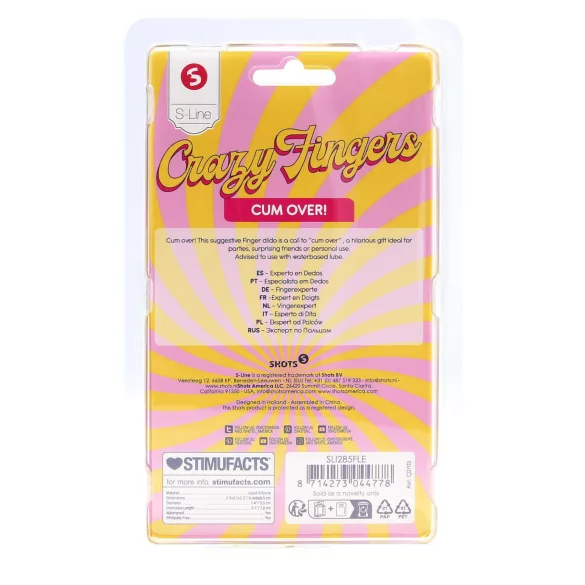S-Line - tweevinger-dildo (natuurlijk)