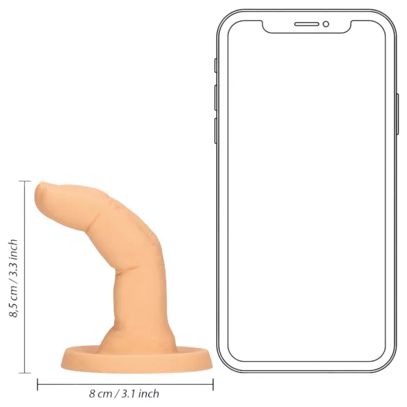 S-Line - tweevinger-dildo (natuurlijk)