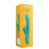 Loveline - clitorisvibrator met vlinder en tong - siliconen - turquoise