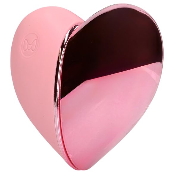 Loveline Tapping Heart - clitorisstimulator vibrator - oplaadbaar - roze