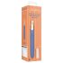 Loveline Travel - vibrator met glijmiddelreservoir - oplaadbaar - blauw
