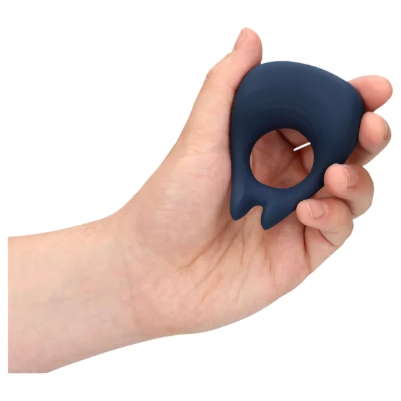 Loveline - oplaadbare vibrerende penisring - blauw