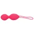 Loveline - vibrerende geisha kogel - geribd - siliconen - roze