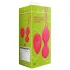 Loveline - vibrerende geisha kogel - geribd - siliconen - roze
