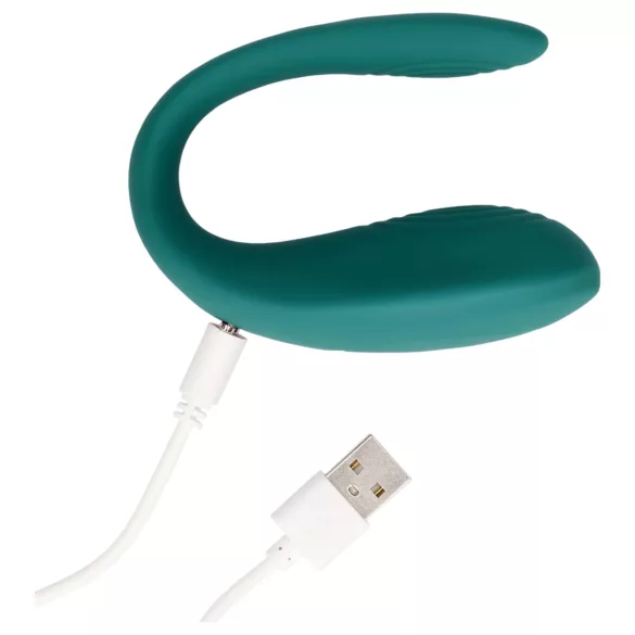 Loveline - op afstand bedienbare paar vibrator - oplaadbaar - waterdicht - groen
