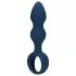 Loveline - anaalplug met ringgreep - klein - blauw