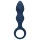 Loveline - anale plug met ring - groot - blauw