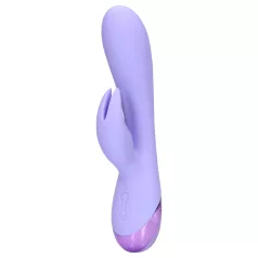   Loveline - rabbit vibrator met clitorisstimulator - oplaadbaar - paars