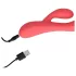 Loveline - rabbit vibrator - oplaadbaar en waterdicht - roze