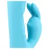 Loveline - vibrator met clitorisstimulator konijn - waterdicht - blauw