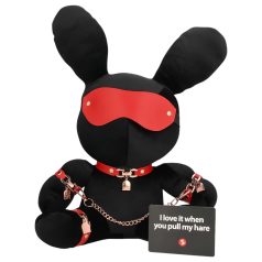 Bondage Rabbit - BDSM masker - konijnenoren - zwart