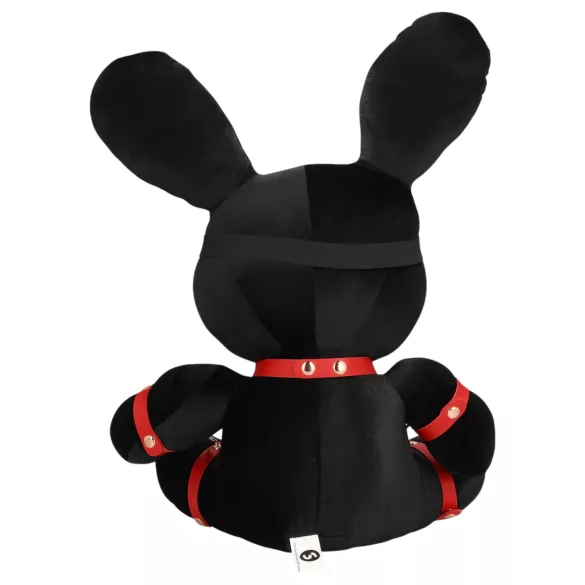 Bondage Rabbit - BDSM masker - konijnenoren - zwart