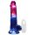 REALROCK - vibrator met ballen - lichtgevend - 20cm