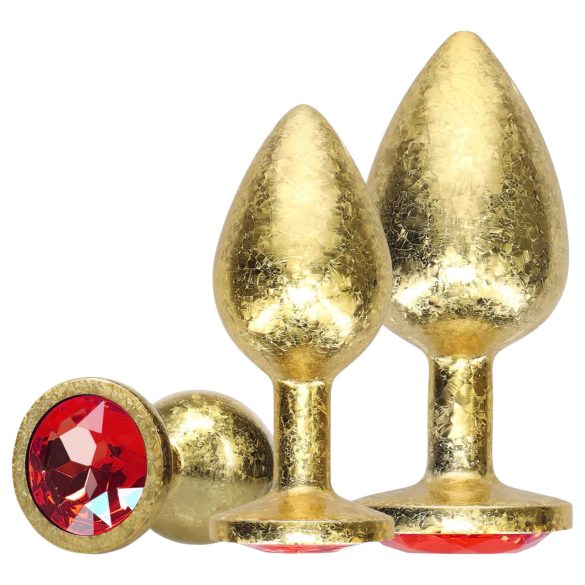 Ouch! - buttplug set - goudkleurig