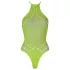 Ouch! - body met bandjes - fosforescerend - neon groen