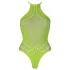 Ouch! - body met bandjes - fosforescerend - neon groen