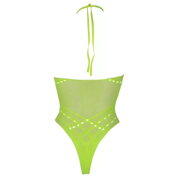 Ouch! - body met bandjes - fosforescerend - neon groen