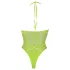 Ouch! - body met bandjes - fosforescerend - neon groen