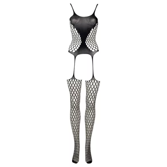 Le Désir - net set met stippen - zwart - S-XL