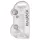RealRock - realistische dildo - transparant - 19cm