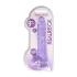RealRock - realistische dildo transparant - paars 22cm