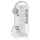 RealRock - realistische dildo - transparant - 22 cm