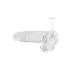 RealRock - realistische dildo - transparant - 22 cm