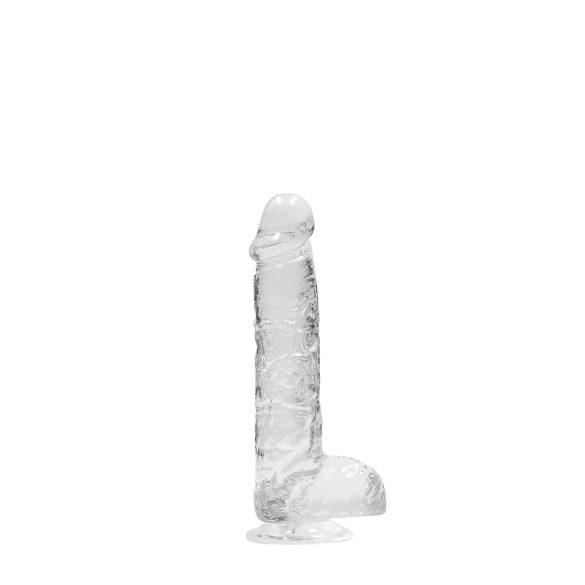 RealRock - realistische dildo - transparant - 15cm